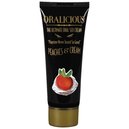 Oralicious Ultimate Oral Sex Cream 2 oz - Peaches and Cream