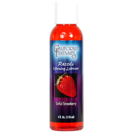 Razzels sinful strawberry 4oz bottle
