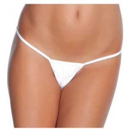 G-String Panty White O/S