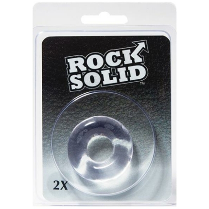 Rock Solid 2'' Clear Donut Ring