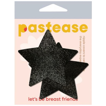Pastease Premium Glitter Star - Black O/s