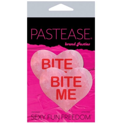 Pastease Bite Me Heart - Pink/red O/s
