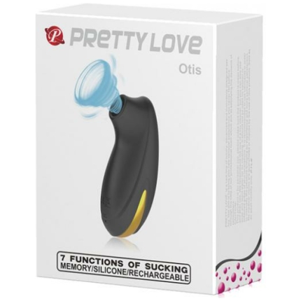 Pretty Love Otis Sucker - 7 Function Black & Gold