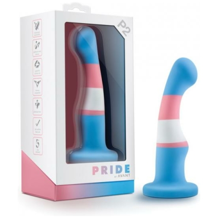 Blush Avant Pride 2 Silicone Plug - True Blue