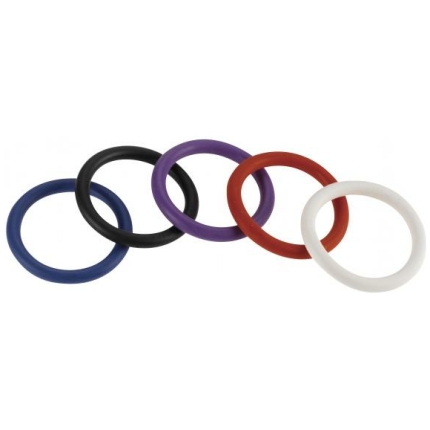 Rainbow Nitrile C Ring 5 Pack 1.5 inches