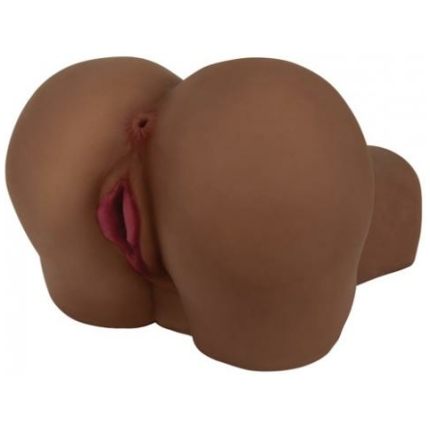 Mistress Paris Vibrating Butt Doggy Style Stroker Brown