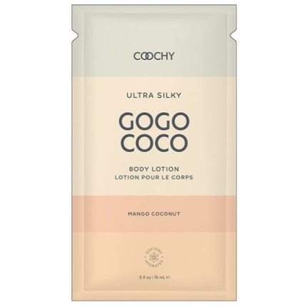 Coochy Ultra Silky Body Lotion Foil - .35 Oz Mango Coconut