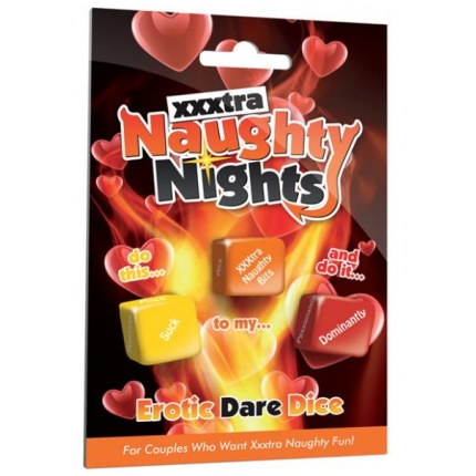 XXXtra Naughty Nights Erotic Dare Dice Game
