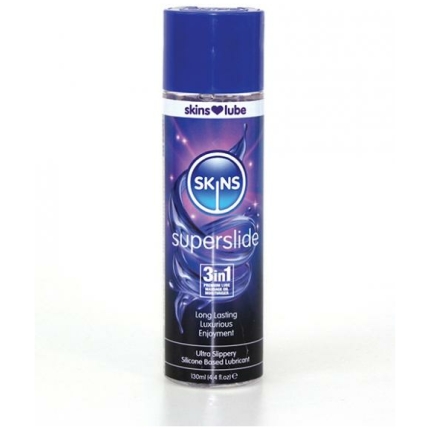 Skins Superslide Silicone Based Lubricant 4.4 fluid ounces