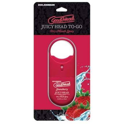 Goodhead Juicy Head Dry Mouth Spray To Go - .30 Oz Strawberry