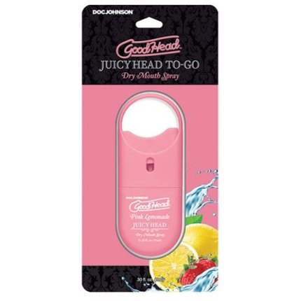 Goodhead Juicy Head Dry Mouth Spray To Go - .30 Oz Pink Lemonade