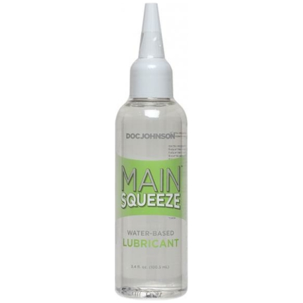 Main Squeeze Water Based Lubricant 3.4 fluid ounces