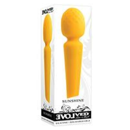 Evolved Sunshine Flexible Wand Vibrator - Yellow
