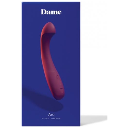 Dame Arc G-spot Vibrator - Plum