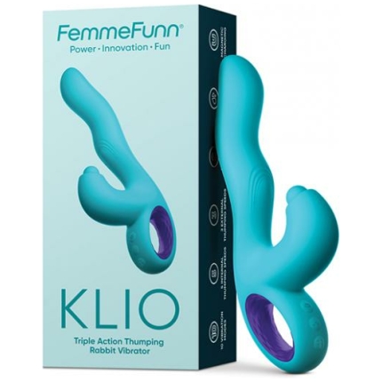 Femme Funn Klio Triple Action Rabbit - Turquoise