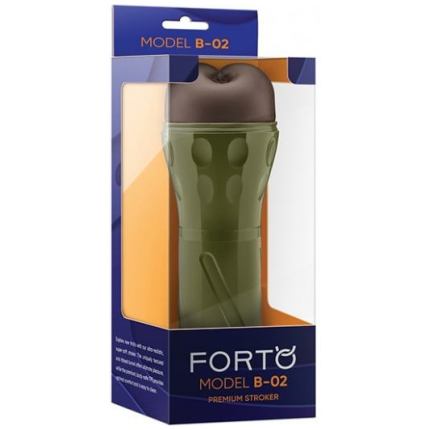 Forto Model B-02 Hard-side Ass Masturbator - Dark