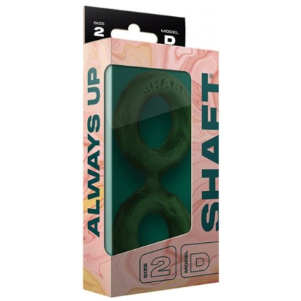 Shaft Double C-ring - Medium Green