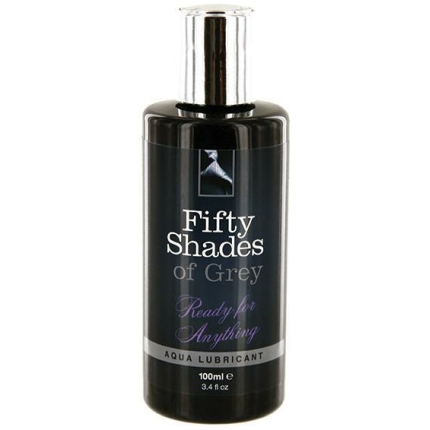 Fifty Shades Of Gray Water Based Ready For Anything Aqua Lubricant 3.4 oz