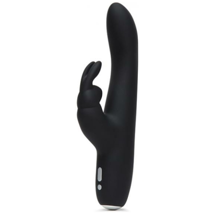 Fifty Shades Of Grey Greedy Girl Slimline Rabbit Vibrator Black
