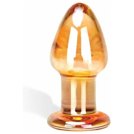 Glas Over Easy Glass Butt Plug