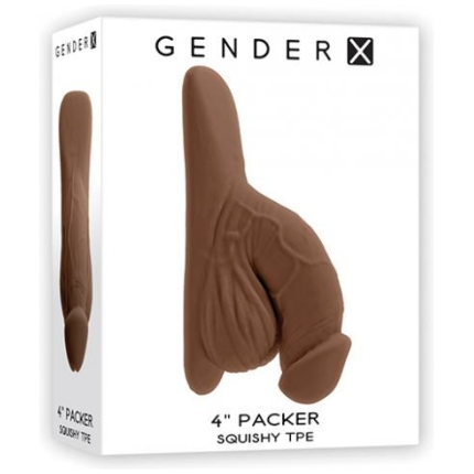 Gender X 4" Packer - Dark
