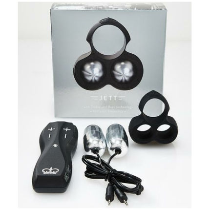 Hot Octopuss Jett Remote Guybrator - Black