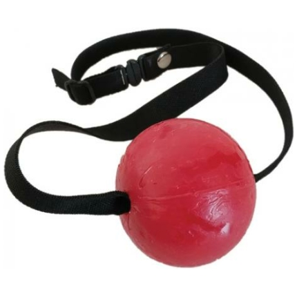 Candy Ball Gag Strawberry Flavored