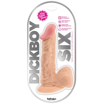 Dick Boy Six 6 inches Realistic PVC Dildo