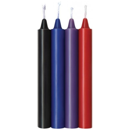 Make Me Melt Sensual Warm Drip Candles Passion Tones 4 Pack