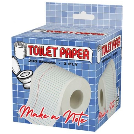 Note Pad Toilet Paper