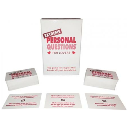 Extreme Personal Questions For Lovers Card Game