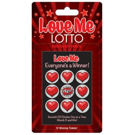 Love Me Lotto 12 Winning Tickets