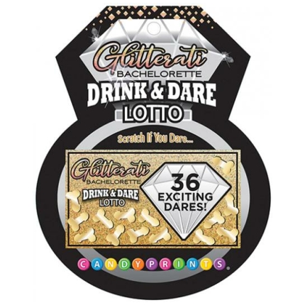 Glitterati Bachelorette Drink & Dare Lotto
