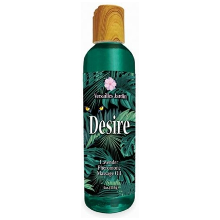 Desire Pheromone Massage Oil - 4 Oz Lavender