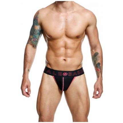 Male Basics Neon Thong Coral Md