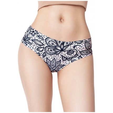 Mememe Lace Total Printed Slip Md