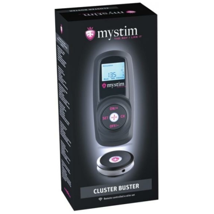 Mystim Cluster Buster Wireless Estim Starter Kit