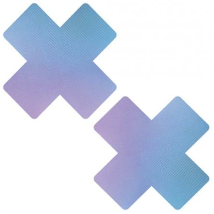 Neva Nude Chameleon Color Changing X Factor Pasties - Pastel Blue