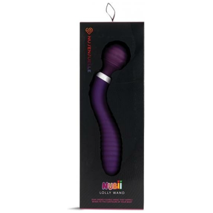 Nu Sensuelle Lolly Double-ended Flexible Nubii Wand - Purple