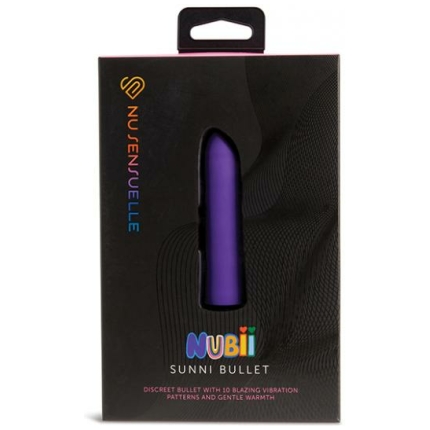 Nu Sensuelle Sunni Nubii Warming Bullet - Purple