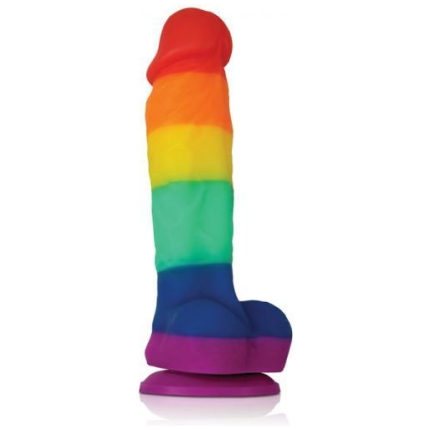 Colours Pride Edition 5 inches Dong with Suction Cup