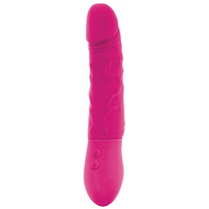 Inya Twister Pink Realistic Vibrating Dildo