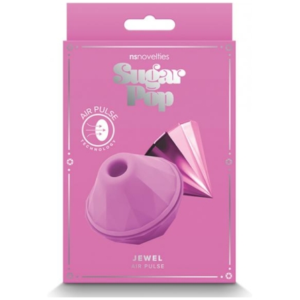 Sugar Pop Jewel Air Pulse Vibrator - Pink