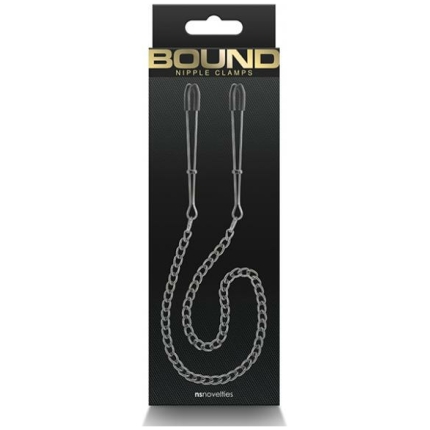 Bound Dc3 Nipple Clamps - Gunmetal
