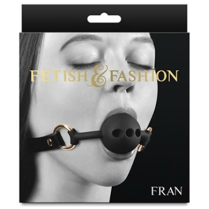 Fetish & Fashion Fran Ball Gag - Black