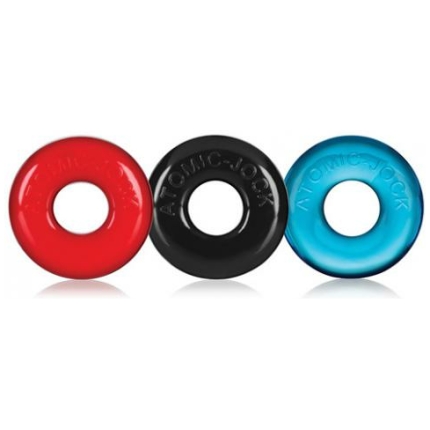 Oxballs Ringer Donut 1 Multi Colored Pack Of 3