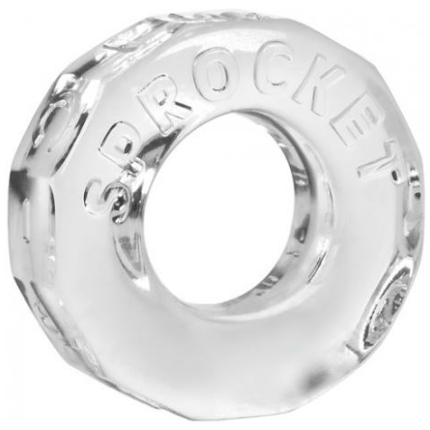 Sprocket Cock Ring Clear