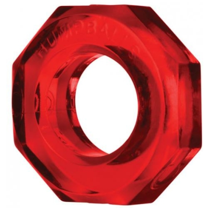 Hump Balls Cock Ring Ruby