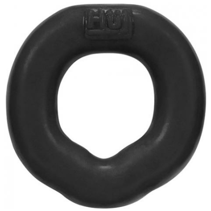 Hunkyjunk Fit Ergo C-Ring Tar Black Cock Ring