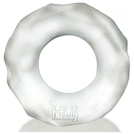 Hunky Junk Fractal Cockring - Clear Ice